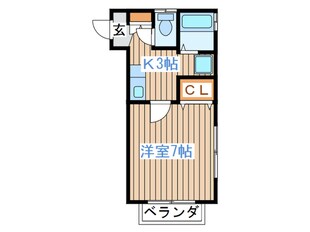 ブルーランドヒルズの物件間取画像